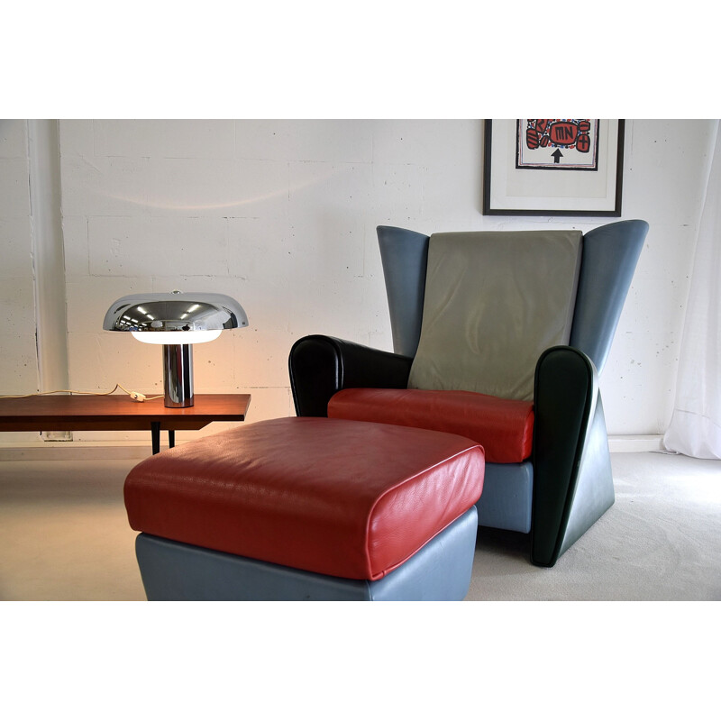 Vintage lounge chair number 14 limited edition by Alessandro Mendini
