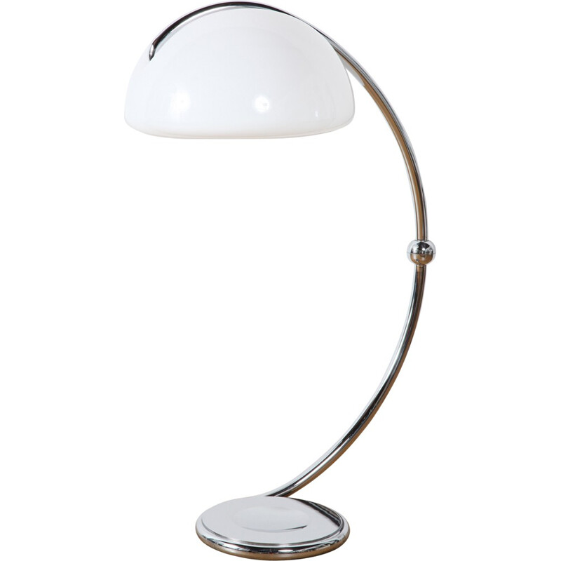 Martinelli Luce "Serpente" floor lamp in metal and methacrylate, Elio  MARTINELLI - 1965