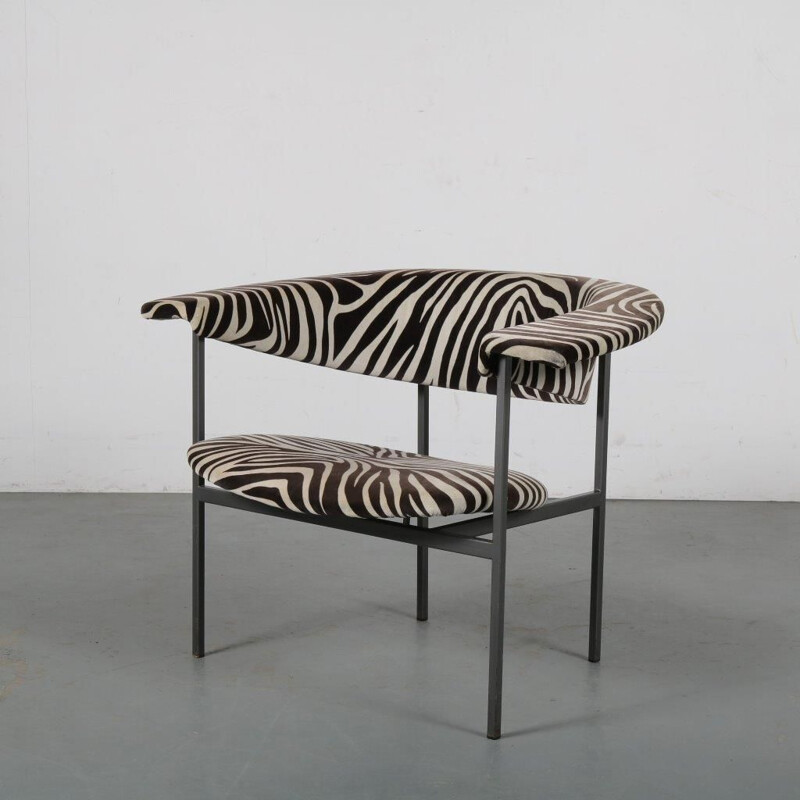 Meander Gamma" chair,Vintage made by Gaasbeek en van Tiel, Netherlands  1960s.