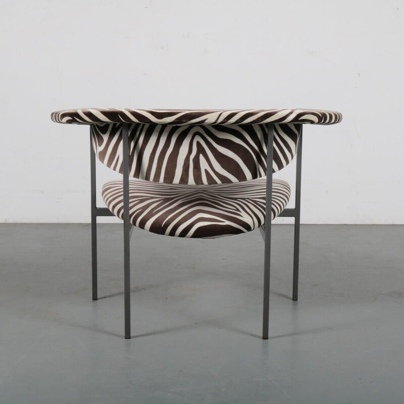 Meander Gamma" chair,Vintage made by Gaasbeek en van Tiel, Netherlands  1960s.