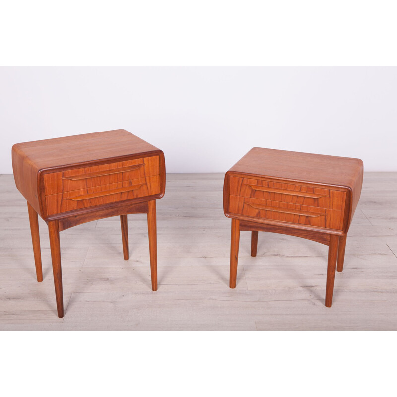 Vintage danish bedside tables