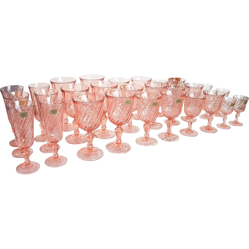 Ashtray or Empty Pocket in Pink Glass Brand Luminarc, Range Rosaline Model  Casino in Its Original Packaging, Vintage Gift, Retro Deco 