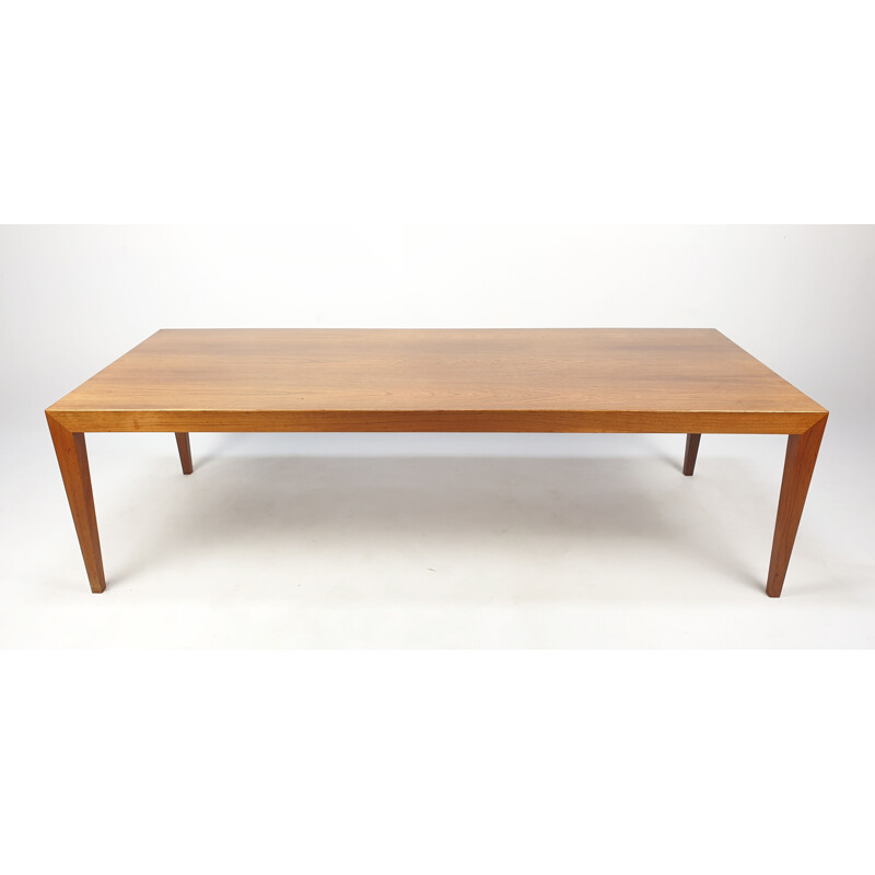 Mesa de café Vintage de teca de Severin Hansen para Bovenkamp, Dinamarca Anos 60