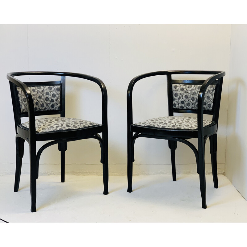 Ein Paar Vintage-Sessel von Otto Wagner
