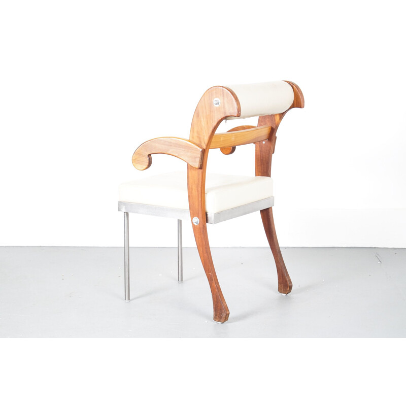 Set of 6 vintage Heinz Julen Job Chair 1990s