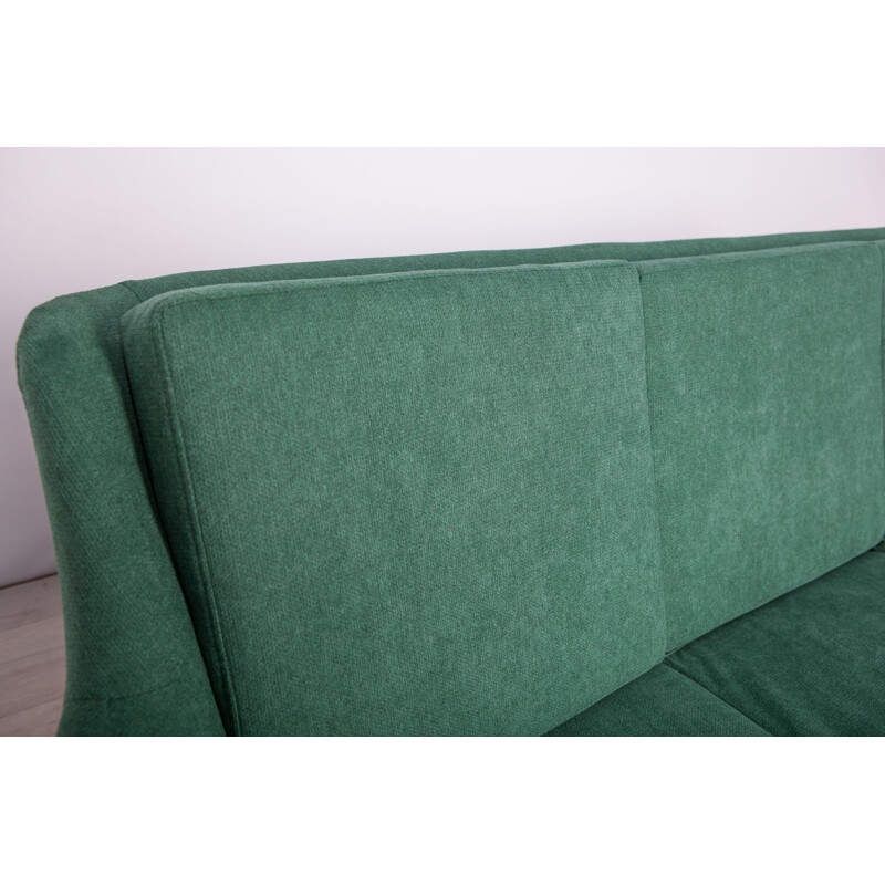 Vintage 3-Sitzer-Sofa grün, Dänemark 1970