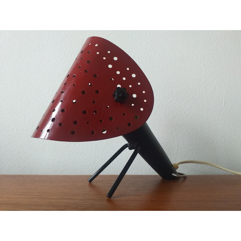 Midcentury Table Lamp by Ernst Igl for Hillebrand 1950s