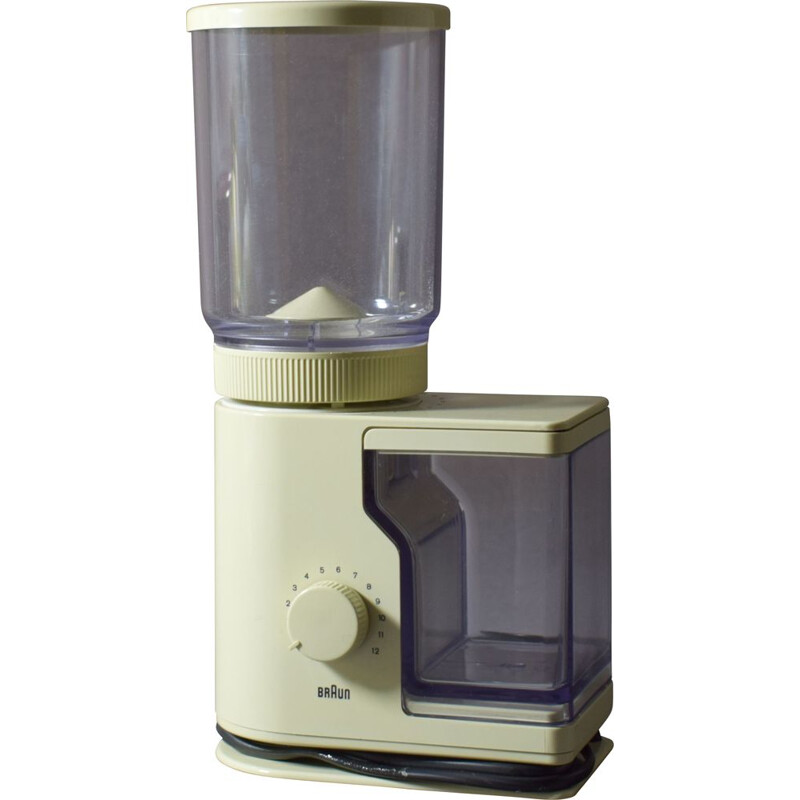 Vintage coffee grinder Braun KMM 10 espresso KMM 10 by R. Weiss 1965s
