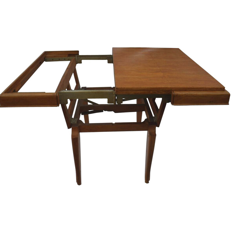 Table basse vintage transformable - années 50