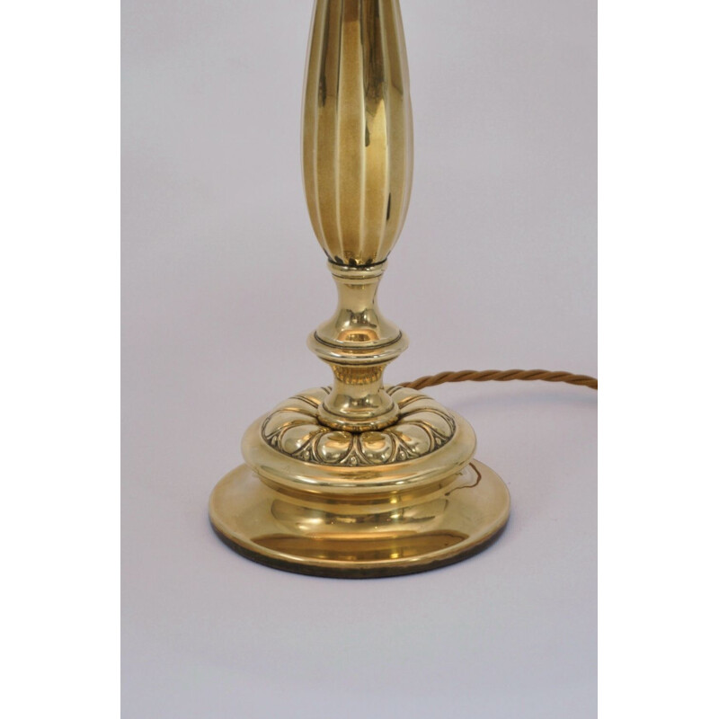 Viktorianische Vintage-Tischlampe aus Messing, Englisch