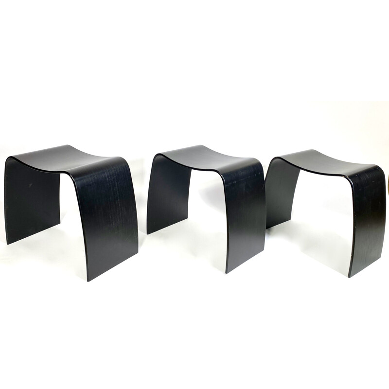 Vintage M stool by Jorgen Moller for Arne Jacobsen, Danish 1960s