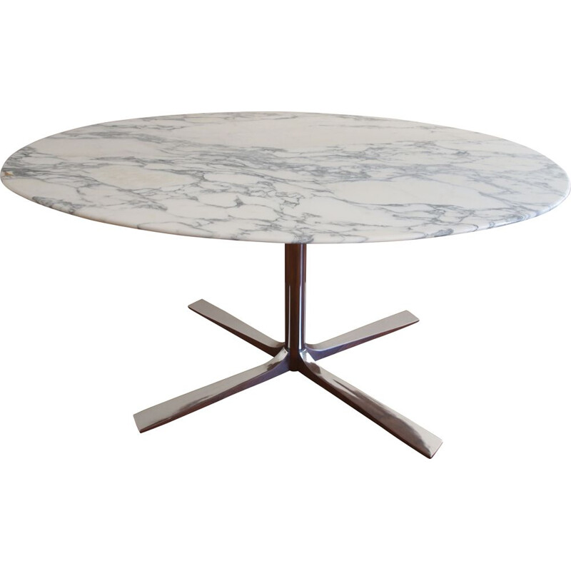 Table vintage en marbre de Roche Bobois 1960