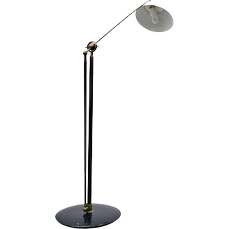 Vintage Adjustable Floor Lamp by Angelo Lelli for Arredoluce, Italy 1955s