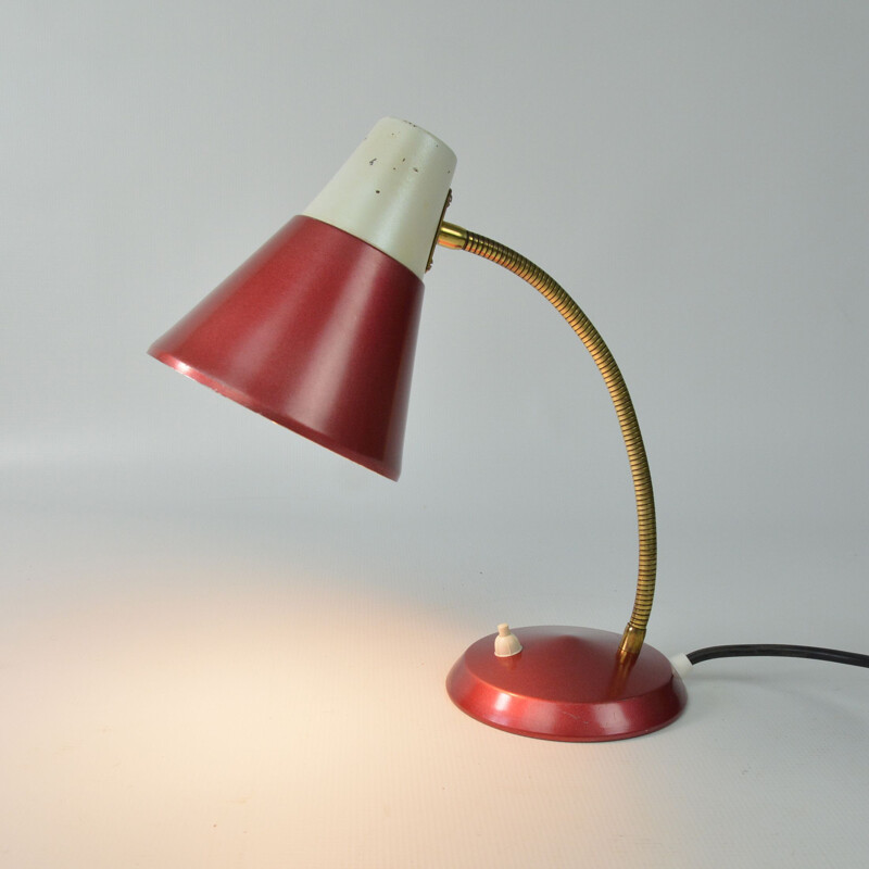 Vintage bureaulamp van Erpe België 1950