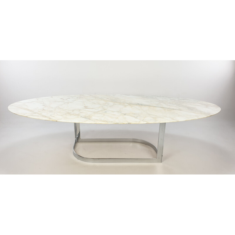 Vintage marble coffee table by Roche Bobois, 1970
