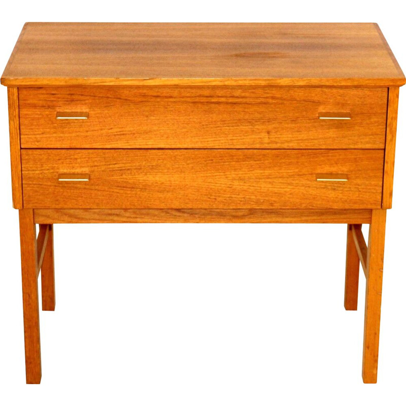 Vintage teak chest of drawers, Sweden 1960