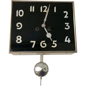 Vintage George Nelson wall clock by Howard Miller 1955s