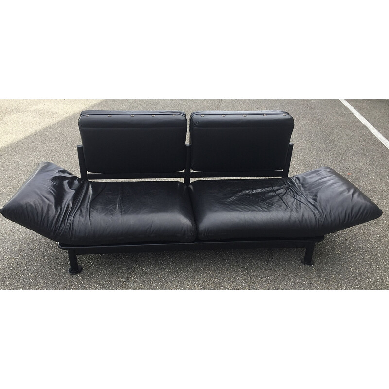 Vintage leather modular sofa for De Sede