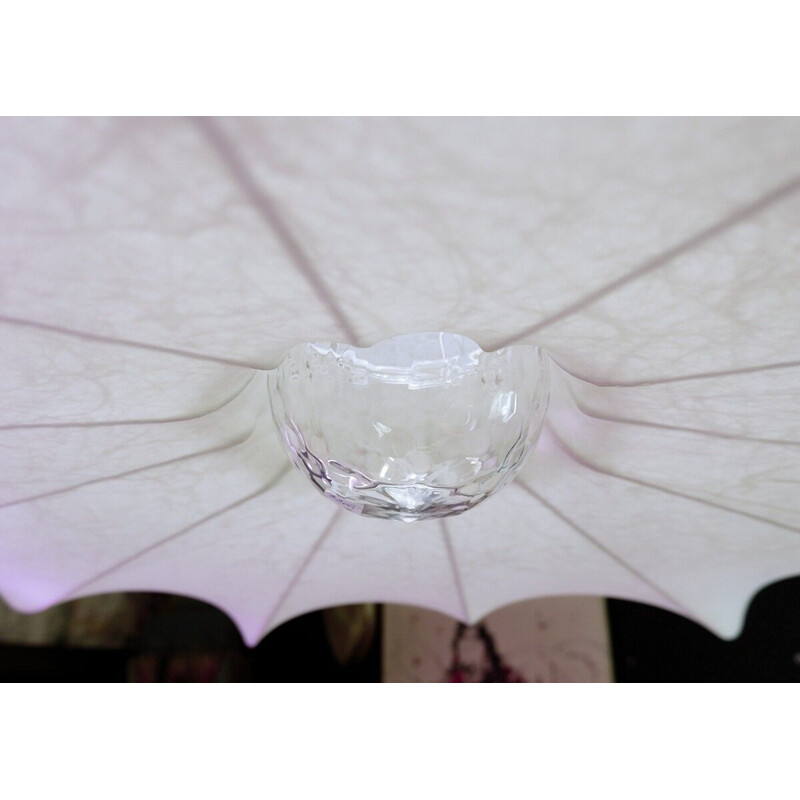Vintage FLOS Zeppelin S1 chandelier in faceted crystal by Marcel Wanders