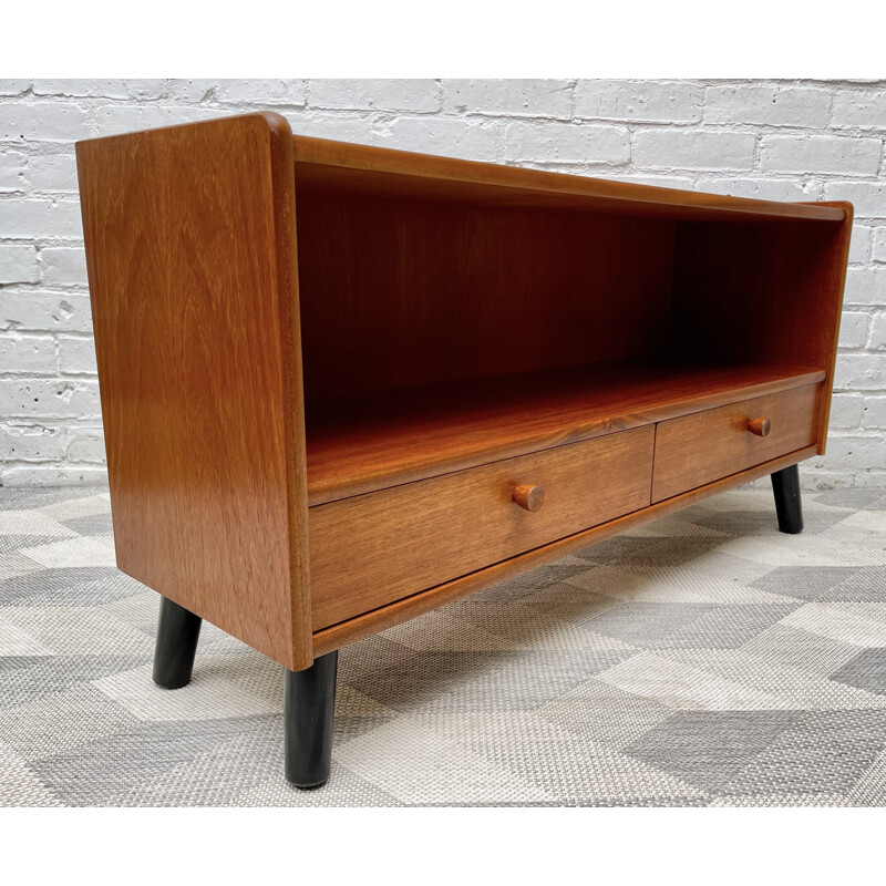 Vintage teak TV Stand by Nathan, 1980s