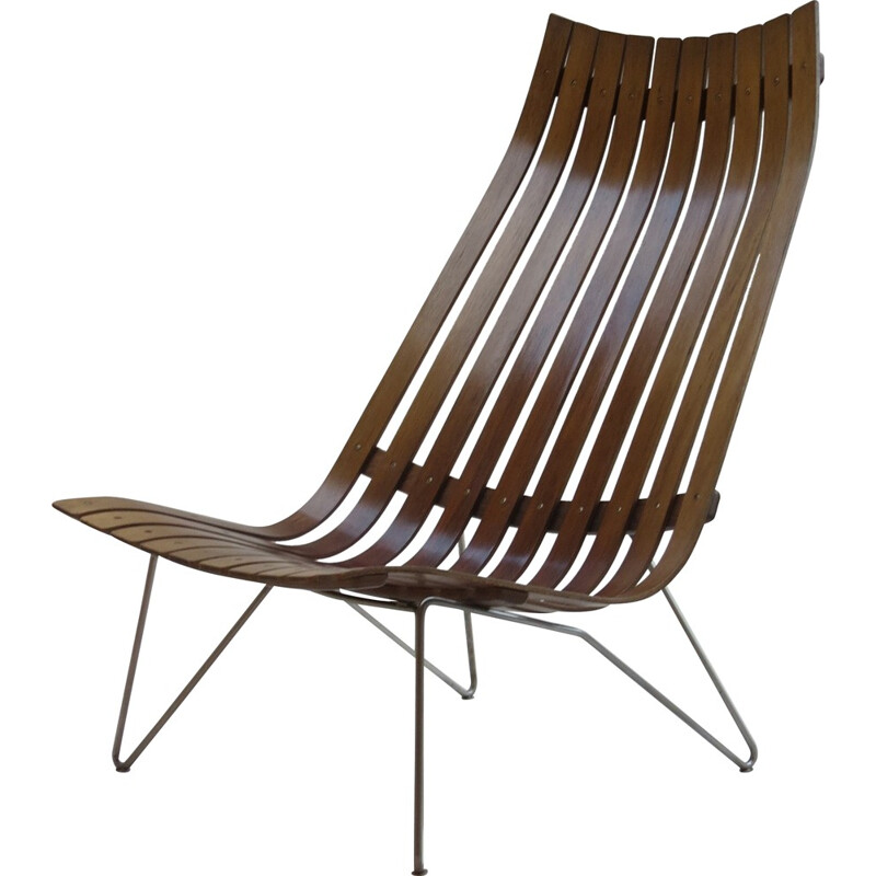 advies Jet efficiënt Hove Mobler "Skandia" lounge chair, Hans BRATTRUD - 1960s