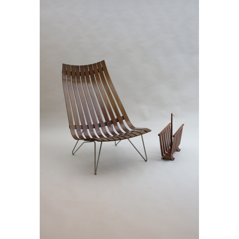 advies Jet efficiënt Hove Mobler "Skandia" lounge chair, Hans BRATTRUD - 1960s