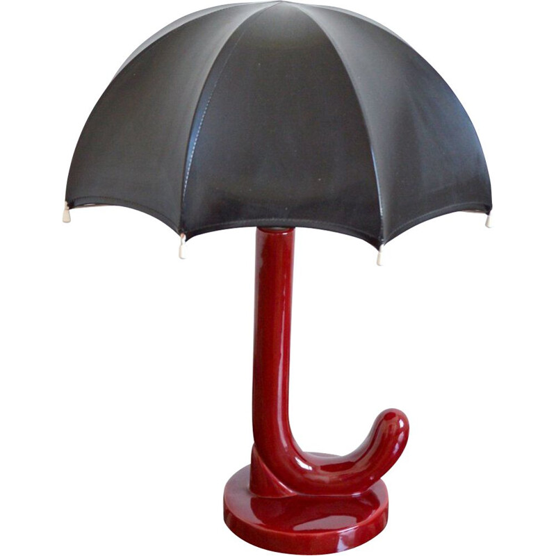 Vintage umbrella lamp, 1980