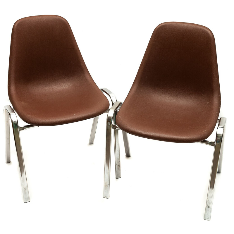 Paire de chaises vintage "ORLY" par Bruno Pollak, 1976