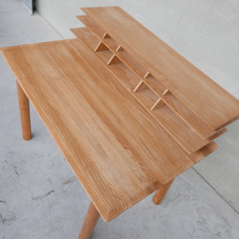 Vintage desk with open top, France 1980