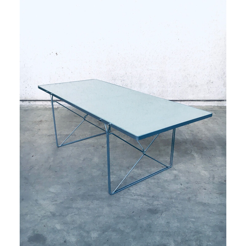 Table vintage "Moment" en verre par Niels Gammelgaard pour Ikea, 1980