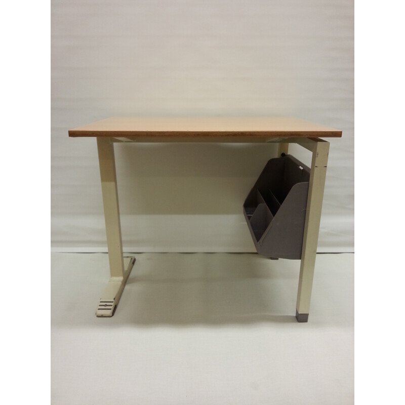 Marko Holland school desk in formica and iron - 1960s