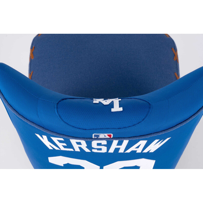 Vintage Dodgers Baseball Jersey Chair