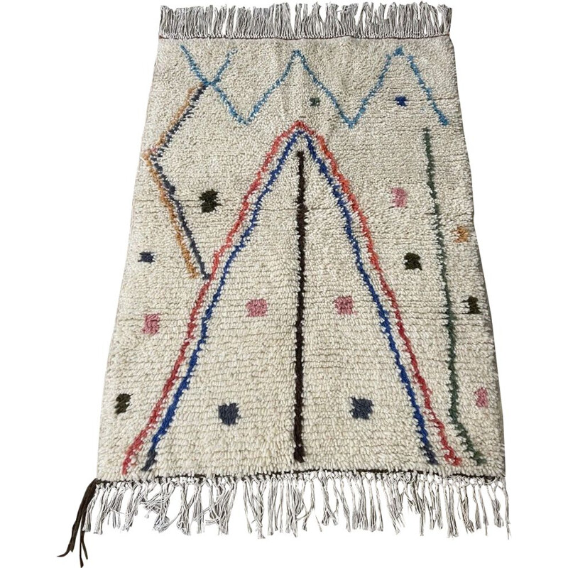 Vintage Azilal Berber rug 2, Morocco