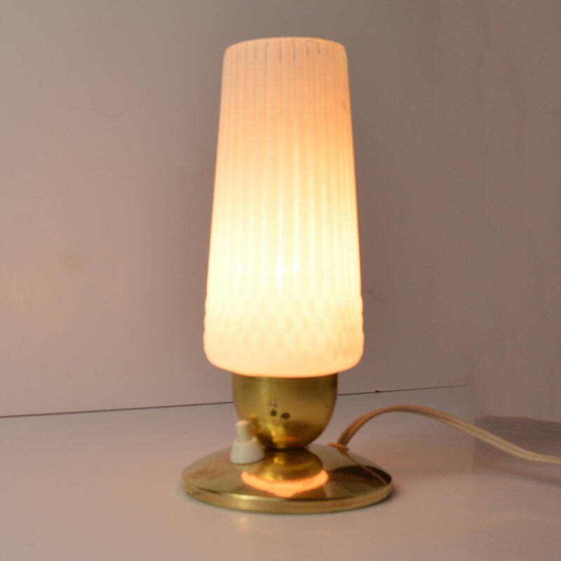 Lampe de nuit vintage par ElektroRausendorf Bautzen, Allemagne 1960