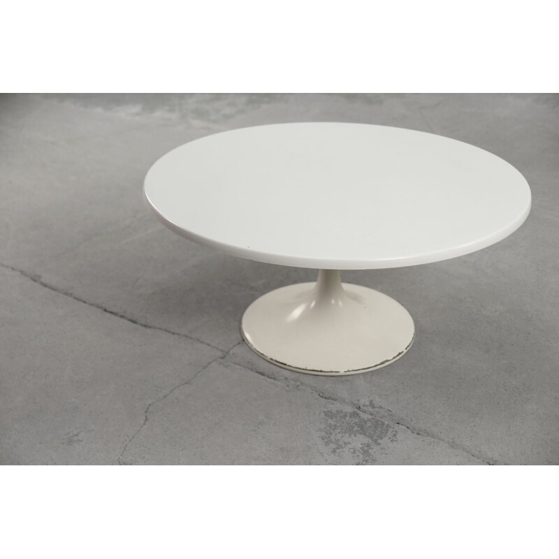 Centrum 50 Scandinavian round vintage coffee table by Ikea, 1972