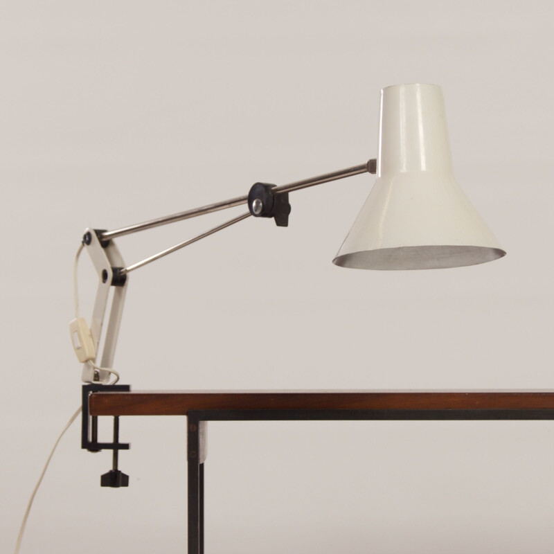 Lampe de bureau vintage avec pince "0163" par Ikea, Suède 1980