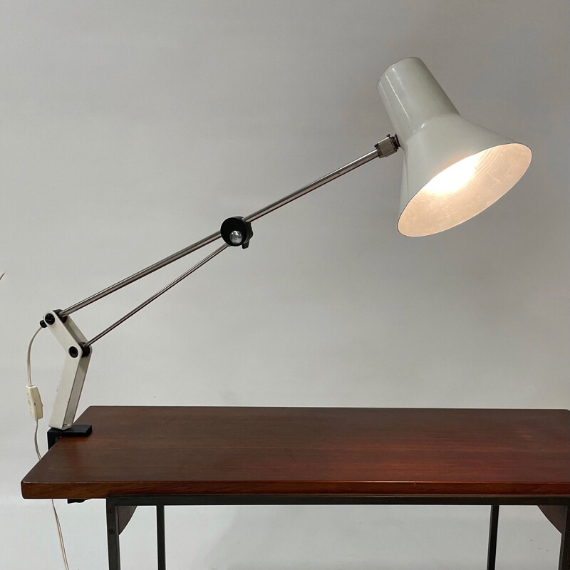 Lampe de bureau vintage avec pince "0163" par Ikea, Suède 1980