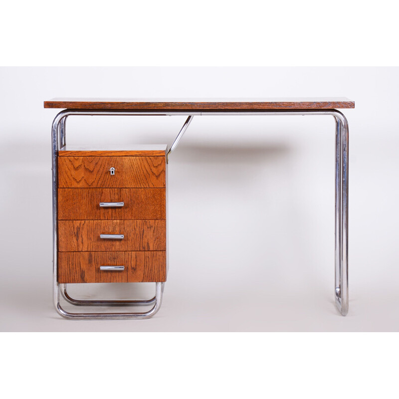 Vintage Bauhaus Schreibtisch von Slezak, 1930