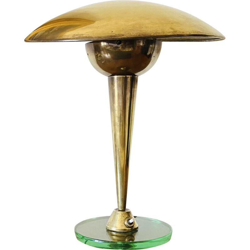 Mid-century brass table lamp by Pietro Chiesa for Fontana Arte, 1950