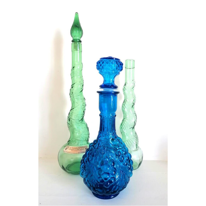 empoli glass decanter