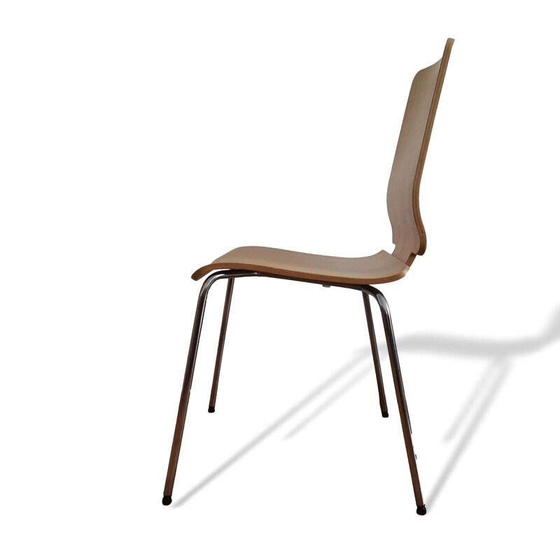 Gilbert modern vintage Scandinavian plywood chair by IKEA, 1999