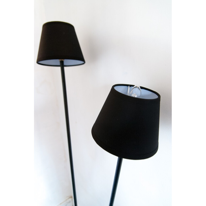Vintage floor lamp with tray - 1960s