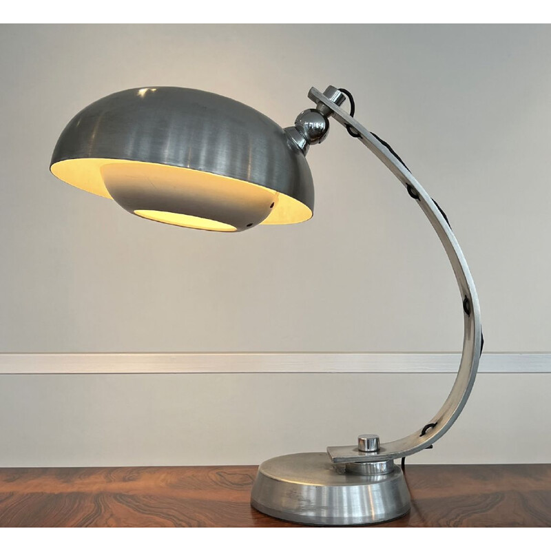 Lampe de Bureau Vintage en Tôle, 1960s en vente sur Pamono
