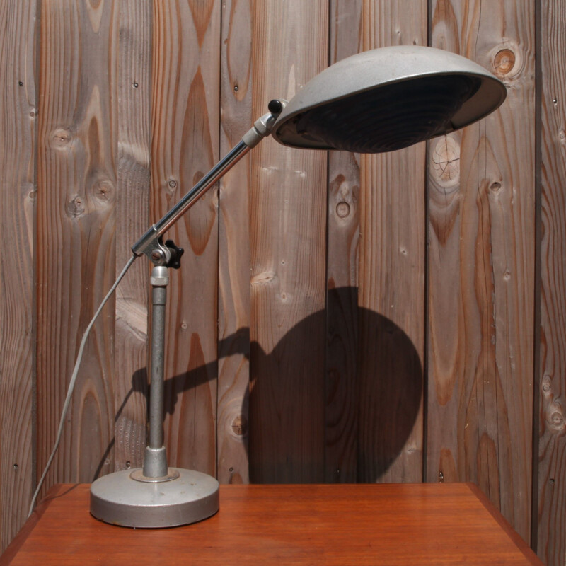 Lampe de bureau vintage par Ferdinand Solere, 1950