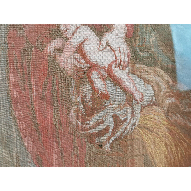 Cadre de la tapisserie vintage " Adoration des Mages" en bois de Pierre  Paul Rubens, Anglais