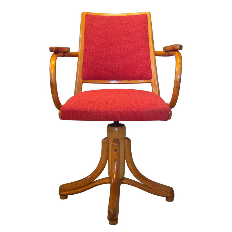 Vintage-Sessel aus Bugholz von der Firma TON, Tschechoslowakei 1950