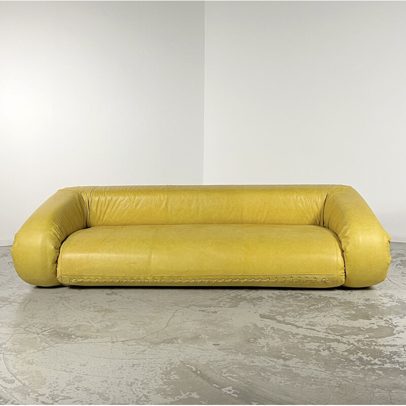 Vintage sofa bed "anfibio" by Alessandro Becchi for Giovannetti Collezioni,  1970