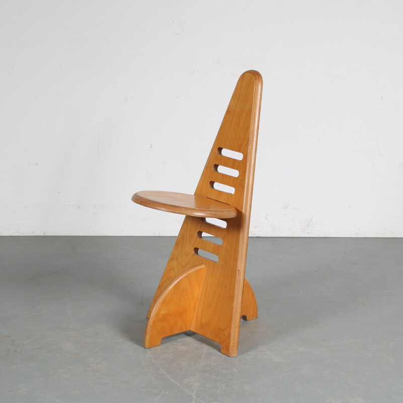 Vintage verstelbare stoel van Lundia, Nederland 1980