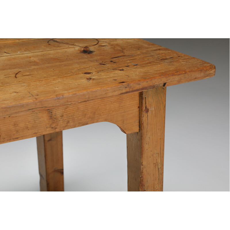 Rustieke houten tafel, 1950