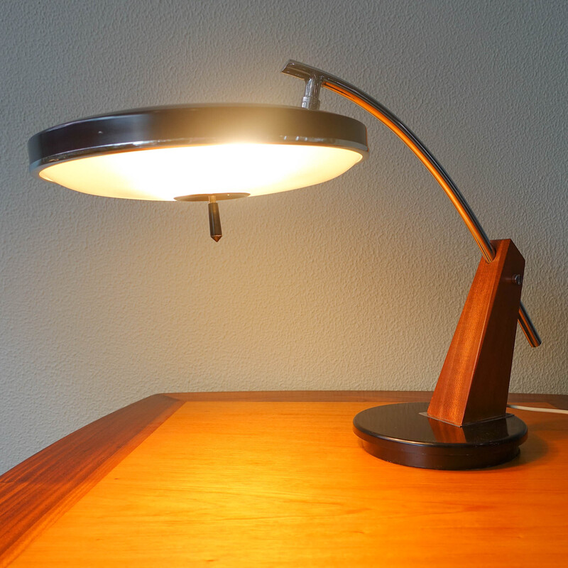 Lámpara de mesa vintage de Lupela, España 1960